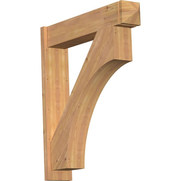 Ekena Millwork Westlake Arts & Crafts Smooth Outlooker, Western Red Cedar, 7 1/2"W x 36"D x 40"H OUT08X36X40WTL03SWR - main